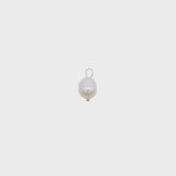 Silver Pearl Charm