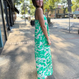 Ocean Waves Cami Swing Maxi