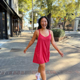 Hot Shot Mini Dress - Victory Red