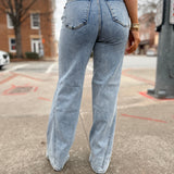 Blue Skies Wide Leg Jeans