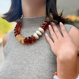 Solara Artisan Bead Necklace