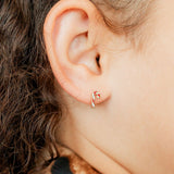 Screwback Stud Earrings - Peppermint Twist