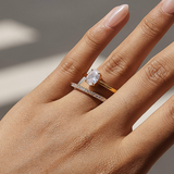 Amara Oval CZ Stack Ring Set