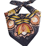 Marigold Floral Cotton Bandana