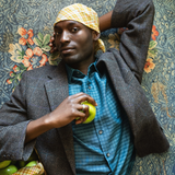 Marmee Gold & Green Plaid Cotton Bandana