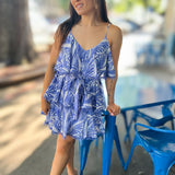 Mykonos Palms Dress