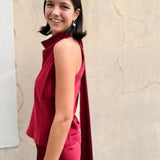 Faith Halter Scarf Top