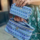 Lets Face it Mini Floral Foulard Navy