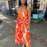 Sunset Mirage Midi Dress