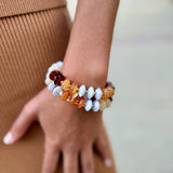 Sienna Pebble Stretch Bracelet