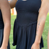 Smockin Hot Dress - Black