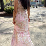 Blossom Breeze Smocked Maxi Dress