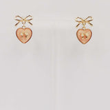 Pretty in Pearl Bow Studs