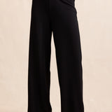 Black Astrid Super Stretch Pull On Straight Pants