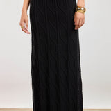 Black Tabitha Sweater Skirt