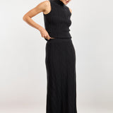 Black Tabitha Sweater Skirt