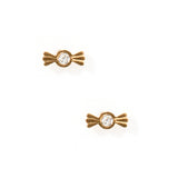 Screwback Stud Earrings - Kate Candy Gold