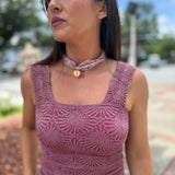 Love Letter Cami - Beet Red