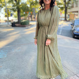 Verses of Elegance Maxi Dress