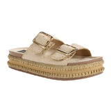 Cream Cubana Sandal