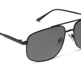 Charley Shiny Black Twilight Gradient Sunglasses