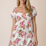 Blushing Bloom Bubble Mini