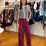 Manon Stripe Sweater Vest