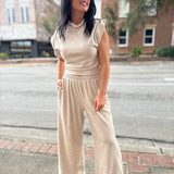 Cindy Elastic Waist Knit Pant