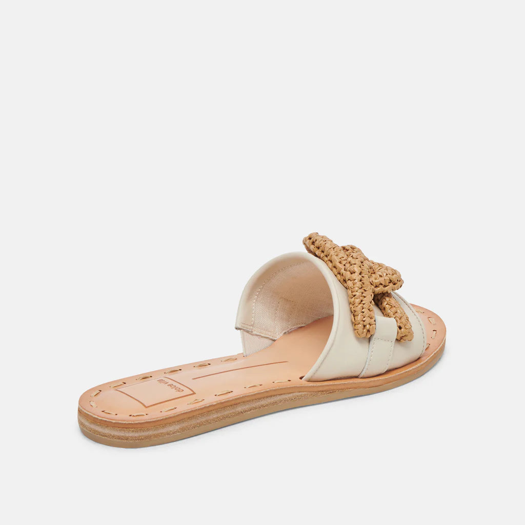 Desa Sandals - Ivory Leather