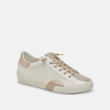 Zina Sneaker - White Gold