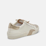 Zina Sneaker - White Gold