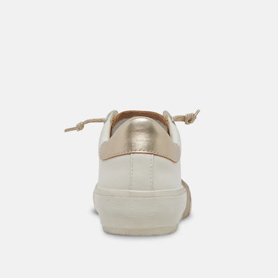 Zina Sneaker - White Gold