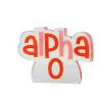 Sorority Acrylic Shelf Sitter