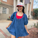 Runa Denim Romper