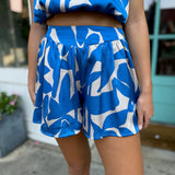 Paloma Satin Swing Shorts