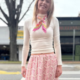 Blush Garden Maxi Skirt