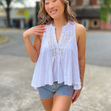 Sunkissed Top - Ivory