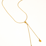 Elaris Adjustable Lariat Drop Necklace