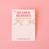 Pearl Bow Earrings