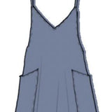 Hot Shot Mini Dress - Blue Ash