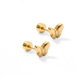Bella Butterfly Screwback Studs