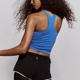 Go To Smooth Square Neck Cami - Washed Light Cobalt