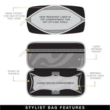 Stylist Travel Bag - Quilted Pearl