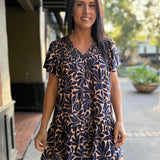 Modern Muse Flutter Dress