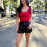 Edge Line Ribbed Bodysuit