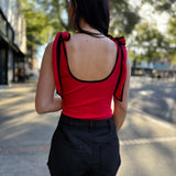 Edge Line Ribbed Bodysuit