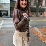 Pleat & Chic Cord Skort