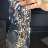 Linked Oval Necklace