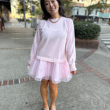 Ballet Blush Knit Dress