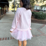 Ballet Blush Knit Dress